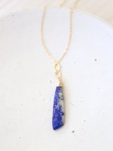 14KGF lapis lazuli necklace