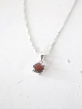 SILVER925  garnet necklace