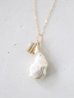 画像1: 14KGF  pearl  necklace (1)