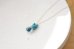 画像2: 14KGF turquoise fluorite necklace (2)