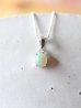 画像1: SILVER925　opal necklace (1)