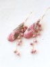 画像1: 14KGF rhodonite pierce (1)