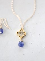 14KGF Tanzanite necklace