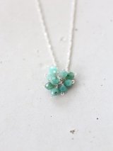 SILVER925 emerald necklace