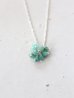 画像1: SILVER925 emerald necklace (1)