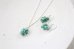 画像2: SILVER925 emerald pierce (2)