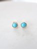 画像1: 14KGF turquoise pierce (1)