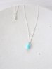 画像1: SILVER925 amazonite necklace (1)