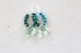 画像2: SILVER925　turquoise malachite pierce (2)