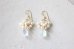 画像2: 14KGF moonstone pearl  pierce (2)