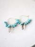 画像1: 14KGF turquoise  pierce (1)