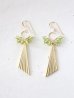 画像1: 14KGF  peridot pierce (1)