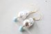 画像4: 14KGF　larimar baroquepearl pierce