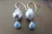 画像3: 14KGF　larimar baroquepearl pierce