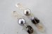画像4: 14KGF  South Sea Pearl　smoky quartz pierce (4)