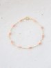 画像1: 14KGF coral bracelet (1)