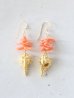 画像1: 14KGF coral pierce (1)