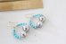 画像3: 14KGF turquoise South Sea Pearl　pierce (3)