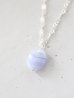 画像1: SILVER925　bluelace　necklace (1)