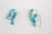 画像3: 14KGF turquoise pierce