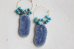 画像3: 14KGF bluecoral  turquoise pierce (3)