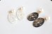 画像4: 14KGF whitepearl oyster pierce (4)