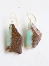 14KGF  chrysoprase pierce