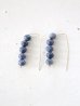 画像1: 14KGF  blue coral pierce (1)