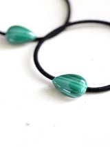 malachite hair ornaments 