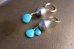 画像5: 14KGF South Sea Pearl　turquoise pierce