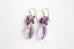 画像2: 14KGF amethyst   pierce (2)