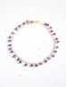 画像1: 14KGF amethyst  brecelet (1)