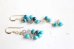 画像2: 14KGF　turquoise pierce  (2)