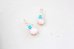 画像6: 14KGF  shell turquoise pierce