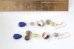 画像2: 14KGF  smoky quartz  lapis lazuli　pierce