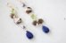 画像4: 14KGF  smoky quartz  lapis lazuli　pierce