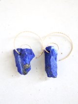 14KGF lapis lazuli pierce 