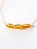 画像1: 14KGF  amber necklace (1)