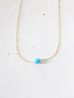 画像1: 14KGF　 Sleeping beautyturquoise　necklace (1)