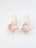 画像1: 14KGF pinkpearl muscovite pierce (1)