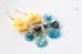 画像2: 14KGF  roman glass　amber　pierce