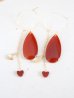 画像1: 14KGF heart　redagete  pierce (1)