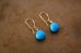 画像3: 14KGF turquoise pierce (3)