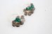 画像2: 14KGF smoky quartz　greenonyx pierce (2)