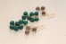 画像4: 14KGF smoky quartz　greenonyx pierce (4)