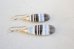 画像3: 14KGF blue opal pierce (3)