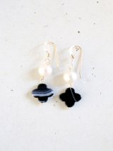 14KGF  blackonyx pearl pierce