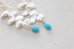 画像3: 14KGF turquoise pearl pierce (3)