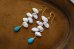 画像5: 14KGF turquoise pearl pierce (5)