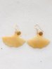 画像1: 14KGF ginkgo  citrine pierce (1)